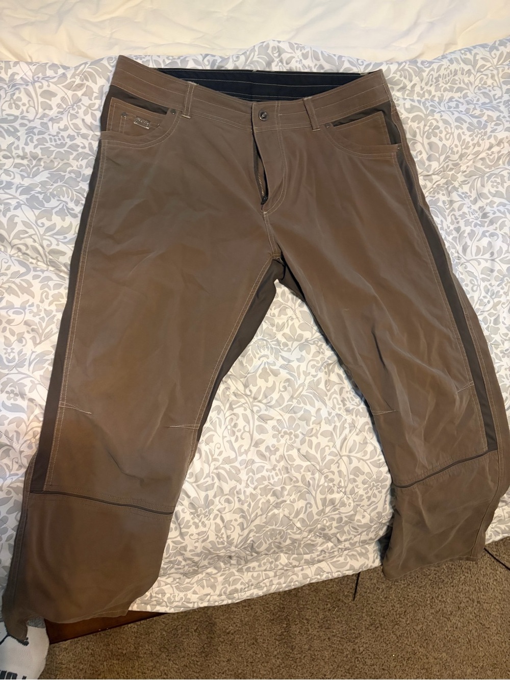 Kuhl Men's Brown Slim Stretch Chinos